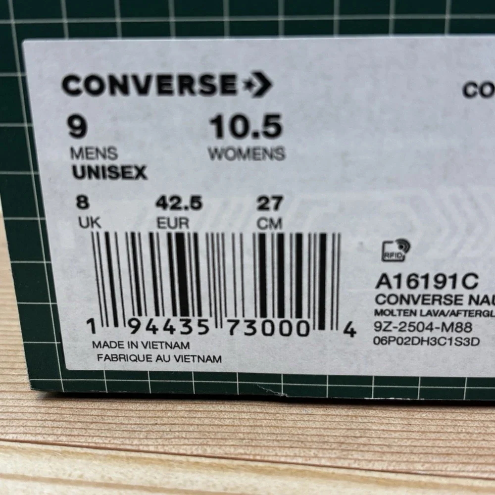 Converse x Golf Le Fleur Naut-1 Low Ox Red Stripe Men's Sz 9  Tyler The Creator - Picture 2 of 10
